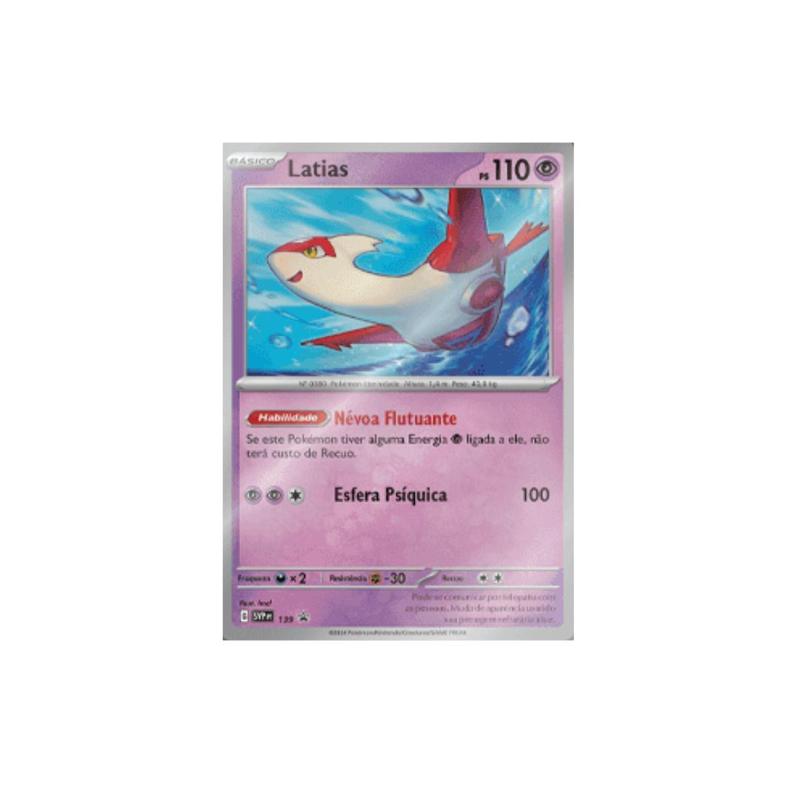 Pokémon TCG Coroa Estelar Quadruplo Latias Copag - Deck de Cartas